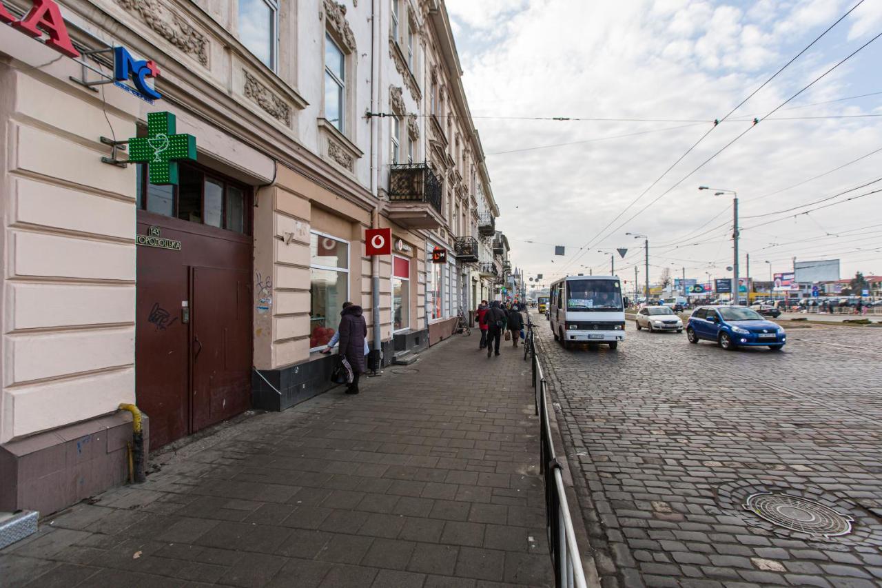 Нова Квартира Студія Біля Ж/Д Вокзалу На Вул. Городоцькій Lviv Exteriör bild