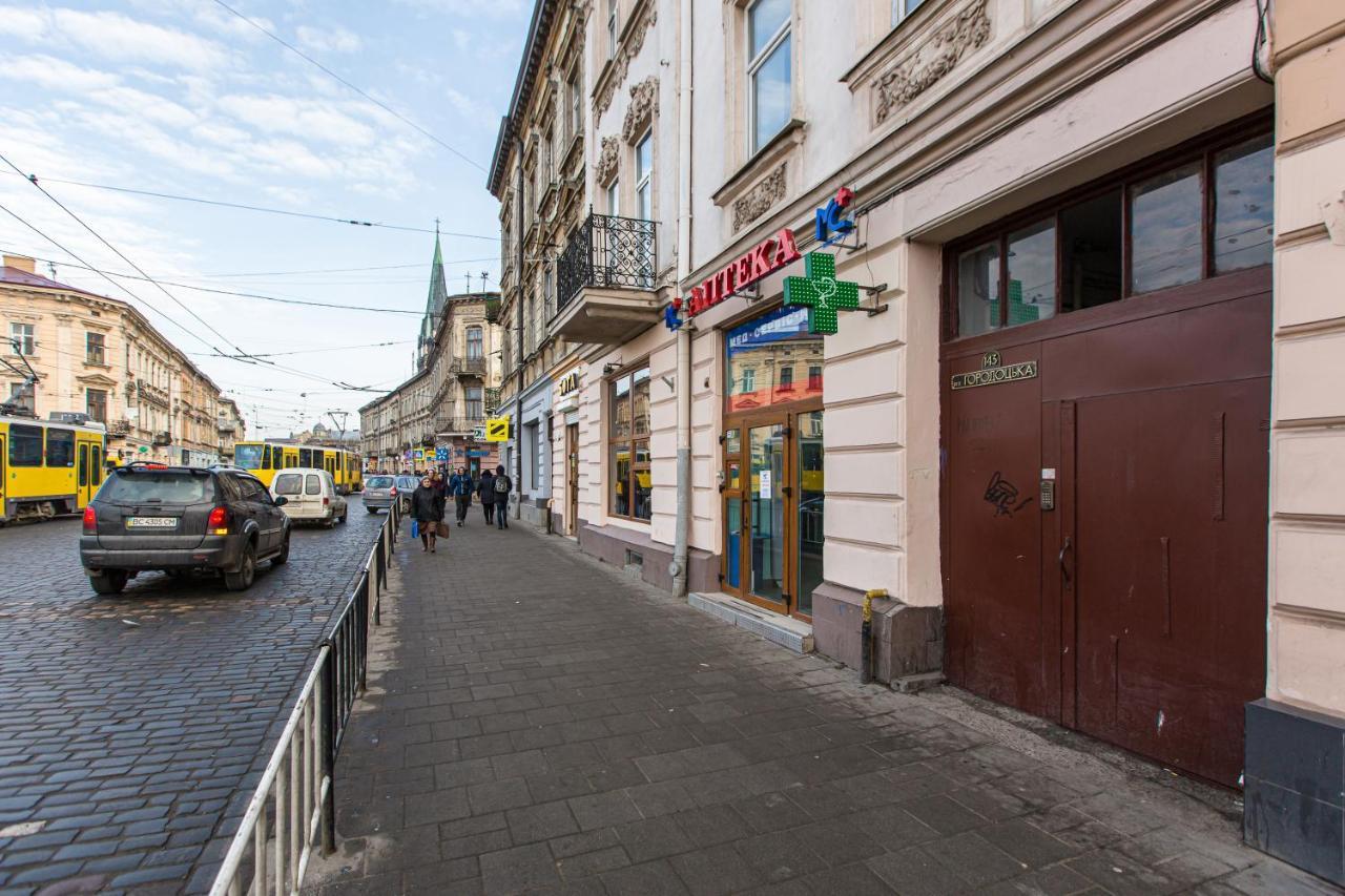 Нова Квартира Студія Біля Ж/Д Вокзалу На Вул. Городоцькій Lviv Exteriör bild